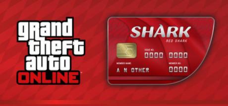 Grand Theft Auto Online Red Shark Cash Card Cover