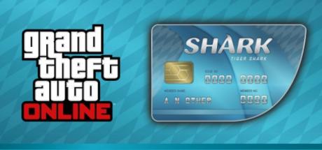 Grand Theft Auto Online Tiger Shark Cash Card Cover