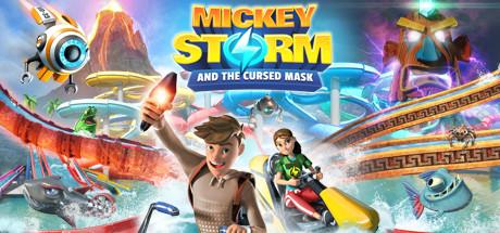 Mickey Storm and the Cursed Mask Cover