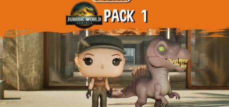 Funko Fusion - Jurassic World Rebirth Pack 1 -Zora Bennett and Spinosaurus Cover