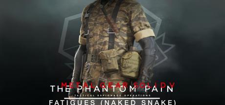 METAL GEAR SOLID V: THE PHANTOM PAIN - Fatigues (Naked Snake) Cover