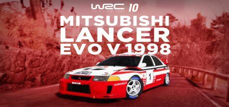 WRC 10 Mitsubishi Lancer Evo V 1998 Cover