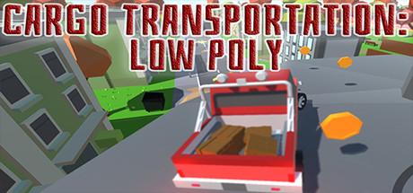 Cargo Transportation: Low Poly Cover